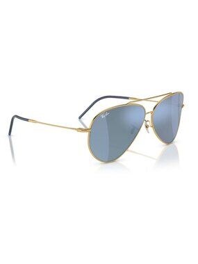 NEW RAY-BAN Aviator Reverse RBR0101S 001/GA – Gold Frame with Dark Grey